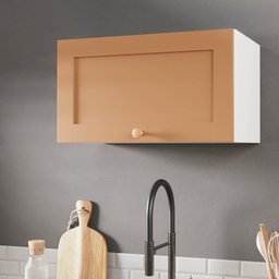 Armário Aéreo 1 Porta Basculante 60cm Arizona Cabecasa Madeiramadeira - 1