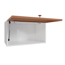 Armário Aéreo 1 Porta Basculante 60cm Arizona Cabecasa Madeiramadeira - 6