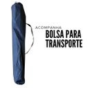 Ver imagem 6 de 2 Cadeiras Banco Banqueta Pesca Camping Praia Apoio de Braço e Porta Copos Azul Importway Iwcdc-az