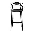Ver imagem 3 de Kit 2 Banquetas Aviv Allegra Solna Fratini 109 Cm (altura) Polipropileno Cor Preto