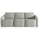 Ver imagem 4 de Sofá Cama para Sala de Estar 4 Lugares 336cm Montserrat K01 Linho Cinza - Lyam Decor