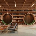 Ver imagem 6 de Painel Ripado Laminado de Eva Autocolante Flexível Rolo 10mt Madeto Nogueira Intenso