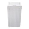 Baú Branco Cesto Organizador Roupa Suja Fibra Sint. - 1