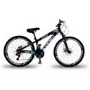 Ver imagem 2 de Bicicleta Aro 26 VikingX Tuff30 21 Marchas Cambios Shimano Freios A Disco Viking Tuff 30