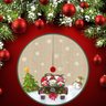 Saia Tapete Base Árvore de Natal Modelo 6 Decoração Papai Noel Enfeite Natalino Luxo Luvinco - 8