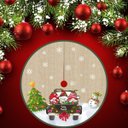 Ver mais imagens de Saia Tapete Base Árvore de Natal Modelo 6 Decoração Papai Noel Enfeite Natalino Luxo Luvinco