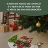 Saia Tapete Base Árvore de Natal Modelo 6 Decoração Papai Noel Enfeite Natalino Luxo Luvinco - 10