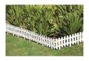 Ver imagem 3 de Kit 3 Cercas Plástica Decorativa Jardim Inglês 1,21 Metros