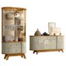 Aparador para Sala Buffet Ambiente Mônaco e Cristaleira Moss Cumaru Opala – Madetec - 7