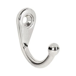 Cabide Gancho De Parede Para Roupas Cromado Kit 20 Ganchos - 3