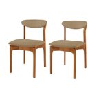 Ver imagem 1 de Kit 2 Cadeiras para Sala de Jantar Monaco Madeira Maciça