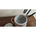 Ver imagem 2 de Conjunto para Founde em Pedra Sabão de 800 Ml