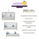 Ver imagem 3 de Berço Americano 3 em 1 com Colchão Incluso Multimóveis Mp0527pa Off White/branco