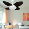 Ventilador de Teto 4 Pás Vidro Fechado Mini Pétalo Volare - 3