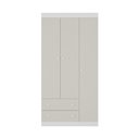 Ver imagem 7 de Guarda-roupa Infantil 92cm 3 Portas e 2 Gavetas Encanto Multimóveis Mp4447 Branco/off White Branco/