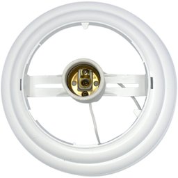 Kit 10 Plafonier Plafon Decorativo Redondo E27 100w Bivolt - 2