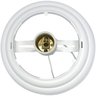 Kit 10 Plafonier Plafon Decorativo Redondo E27 100w Bivolt - 2