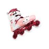 Patins Traxart Mesh Branco e Pink | 80mm Abec-9 - 4