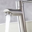 Ver imagem 6 de Torneira Lavatório Banheiro Mesa Aço Escovado Inox 304 1/4