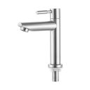 Ver imagem 1 de Torneira Lavatório Banheiro Mesa Aço Escovado Inox 304 1/4