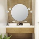 Ver imagem 5 de 3 Pendente de Cristal para Quarto Metal Dourado G9 Bet13