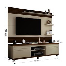 Rack com Painel para Tv 60 Polegadas Mirage - 3