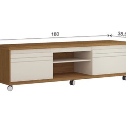 Rack com Painel para Tv 60 Polegadas Mirage - 5