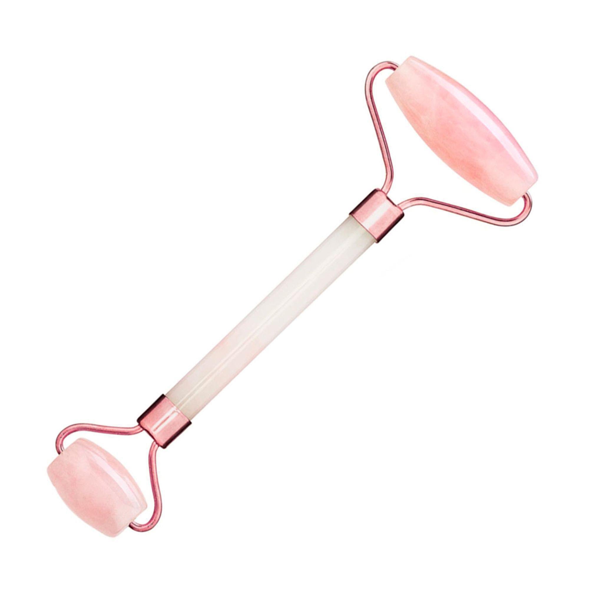 Rolo Massageador de Quartzo Rosa - Smart Gr