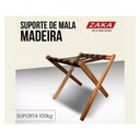 Ver imagem 2 de Suporte de Mala Zaka Madeira 100kg Hoteis Pousadas Quartos