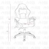 Cadeira Gamer Fox Racer Nordic Branca B98 - 5