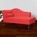 Ver imagem 5 de Divã Moderno Larissa Lado Direito Corino Larissa Vermelho