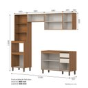 Ver imagem 4 de Cozinha Modulada Completa 5 Peças com Torre Quente 2 Fornos Venaly