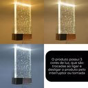 Ver imagem 4 de Arandela Led 7w Cristal Retangular Dourado 3 Cores Bivolt At8021