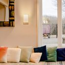 Ver imagem 3 de Arandela Led 7w Cristal Retangular Dourado 3 Cores Bivolt At8021