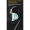 Fone de Ouvido KZ ESX Com Microfone - Driver 12mm + Case - 10