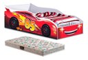 Ver imagem 2 de Cama Carro Infantil Mcqueen Vermelho com Colchão