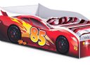 Ver imagem 1 de Cama Carro Infantil Mcqueen Vermelho com Colchão