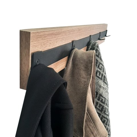 Cabideiro Strassis Design Sd-3010 Preto
