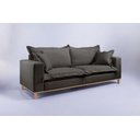 Ver imagem 6 de Sofá Fixo Odisseu 2 Lugares 1,60m Castellar Móbile Veludo Chumbo