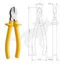 Ver imagem 5 de Kit Jogo Ferramentas Alicates Chave de Fenda Tramontina 9 Pc