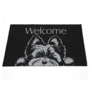 Ver imagem 1 de Tapete Vinil Pet Dog Welcome YorkShire 40cm X 60cm