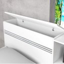 Ver imagem 2 de Conjunto Quarto de Solteiro Bicama com Baú e Escrivaninha 2 Gavetas Play Espresso Móveis