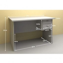 Conjunto Quarto de Solteiro Bicama com Baú e Escrivaninha 2 Gavetas Play Espresso Móveis - 6 Conjunto Quarto de Solteiro Bicama com Baú e Escrivaninha 2 Gavetas Play Espresso Móveis - 6