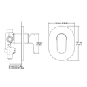 Ver imagem 3 de Acabamento para Chuveiro Monocomando Kohler Kumin Cromado T99471BR-4-Cp