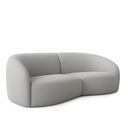 Ver imagem 5 de Sofá Sala Nuvem 190 Cm Conforto Premium Decorativo Orgânico:cinza