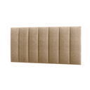 Ver imagem 2 de Cabeceira Modular Casal 140 7 Peças Boucle Bege