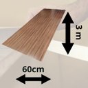 Ver imagem 3 de Revest para Formica Mdf Madeirado Nogueira Caiena Fosco 3m X 60cm Acabamento Resistente Moveis