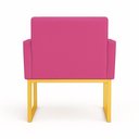 Ver imagem 4 de Poltrona Decorativa Reforçada para Recepção e Sala de Espera Rose