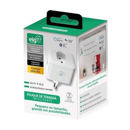 Plugue de Tomada 16a Inteligente Wi-fi Shpt400 Elg - 6