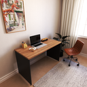 Ver imagem 5 de Escrivaninha Mesa Escritório 120cmx60cm 40mm